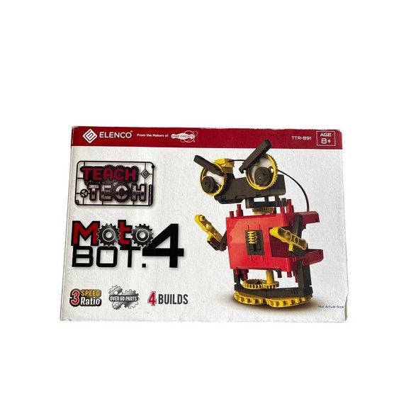 Elenco Motobot 4 Robot Building Kit NEW IN BOX - Picture 6 of 7
